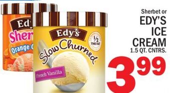 C Town Edy's ice cream offer
