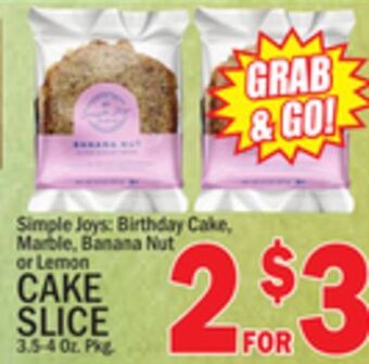 C Town Cake slice offer
