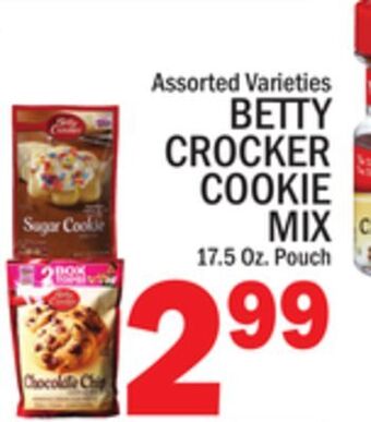 C Town Betty crocker cookie mix offer