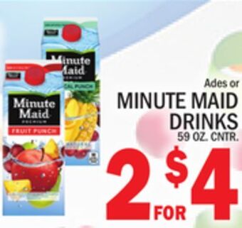 C Town Minute maid drinks offer