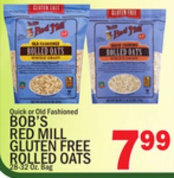 C Town Bob's red mill gluten free rolled oats offer