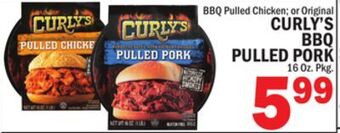 C Town Curly's bbq pulled pork offer
