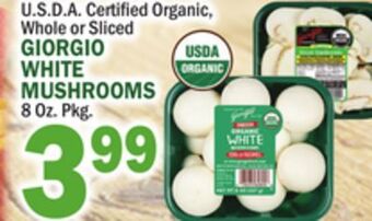 C Town Giorgio white mushrooms offer