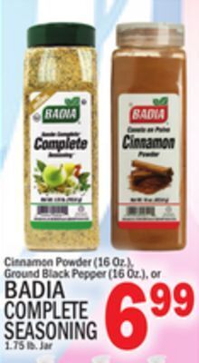 C Town Badia complete seasoning 1.75 lb. jar offer