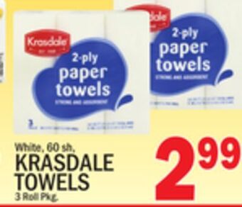 C Town Krasdale towels offer