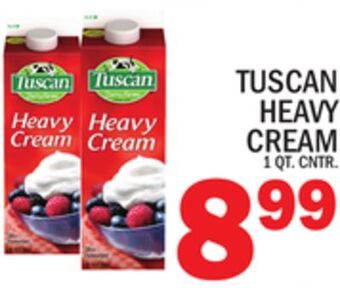C Town Tuscan heavy cream offer