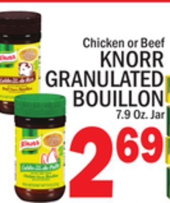 C Town Knorr granulated bouillon offer