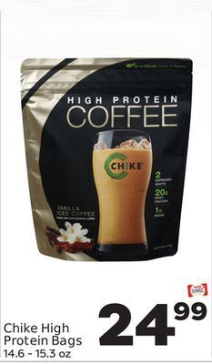Weis Markets Chike high protein bags offer