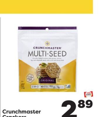 Weis Markets Crunchmaster crackers offer