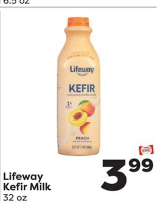 Weis Markets Lifeway kefir milk offer