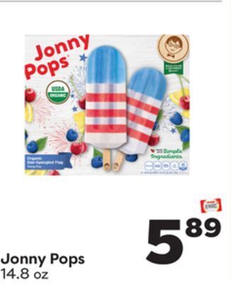Weis Markets Jonny pops offer