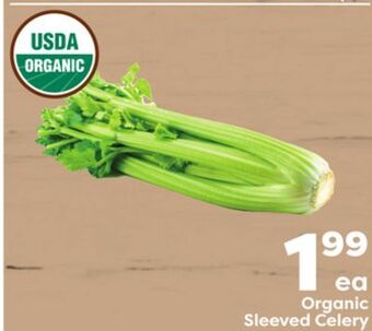 Weis Markets Organic sleeved celery offer