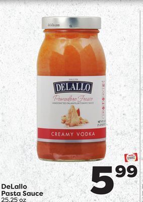 Weis Markets Delallo pasta sauce offer