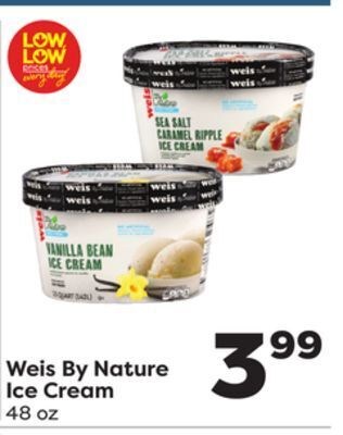 Weis Markets Weis by nature ice cream offer