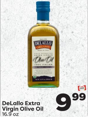 Weis Markets Delallo extra virgin olive oil offer