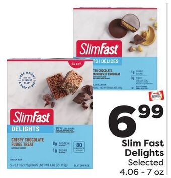 Weis Markets Slim fast delights offer