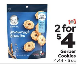 Weis Markets Gerber cookies offer