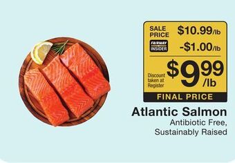 Fairway Store Market Atlantic salmon offer