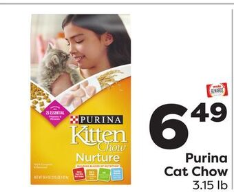 Weis Markets Purina cat chow offer