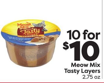 Weis Markets Meow mix tasty layers offer