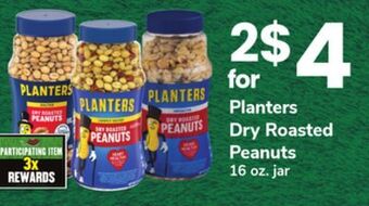ACME Planters dry roasted peanuts offer