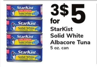 ACME Starkist solid white albacore tuna offer