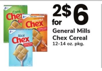 ACME General mills chex cereal offer