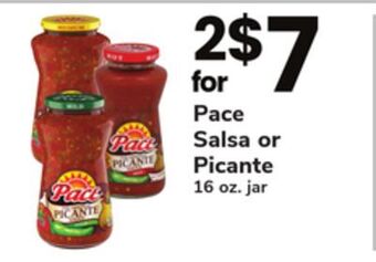 ACME Pace salsa or picante offer