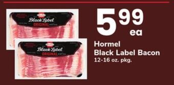 ACME Hormel black label bacon offer
