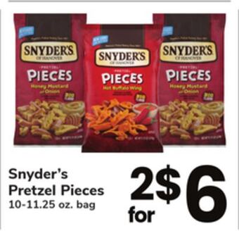 ACME Snyder's pretzel pieces offer