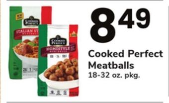ACME Cooked perfect meatballs offer