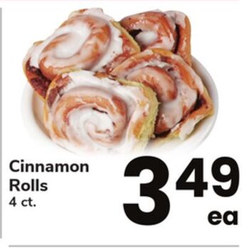 ACME Cinnamon rolls offer