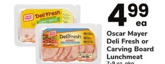 ACME Oscar mayer deli fresh or carving board lunchmeat offer