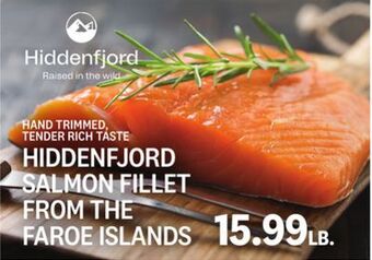Kings Food Markets Hiddenfjord salmon fillet from the faroe islands offer