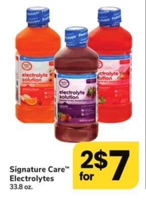 ACME Signature care electrolytes offer