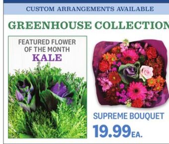 Kings Food Markets Supreme bouquet offer