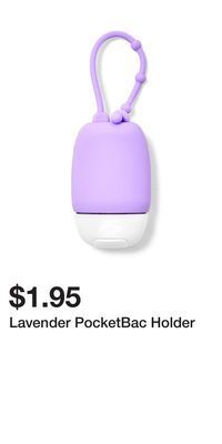 Bath & Body Works Lavender pocketbac holder offer