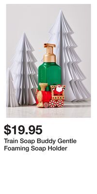 Bath & Body Works Train soap buddy gentle foaming soap holder offer