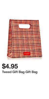 Bath & Body Works Tweed gift bag gift bag offer