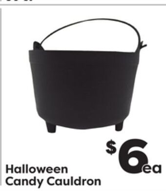 Weis Markets Halloween candy cauldron offer