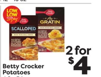 Weis Markets Betty crocker potatoes offer