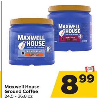 Weis Markets Maxwell house ground coffee offer