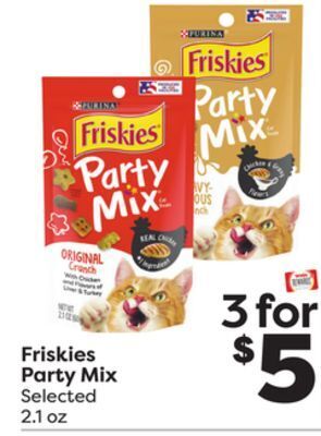 Weis Markets Friskies party mix offer