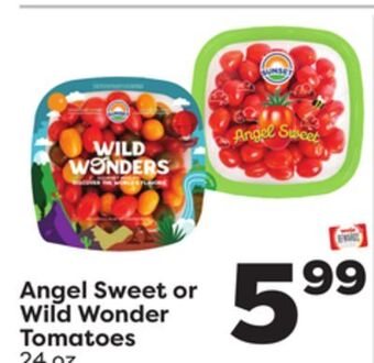Weis Markets Angel sweet or wild wonder tomatoes offer