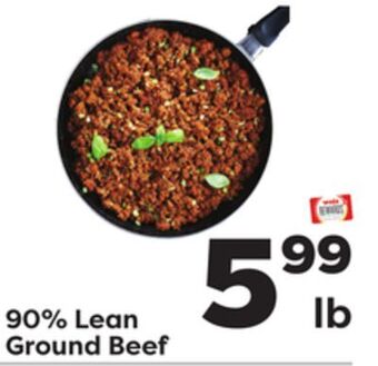Weis Markets 90% lean ground beef offer