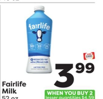 Weis Markets Fairlife milk offer
