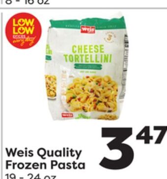 Weis Markets Weis quality frozen pasta offer