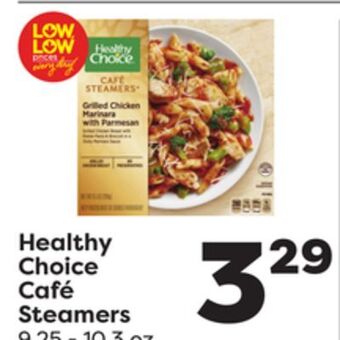 Weis Markets Healthy choice café steamers offer