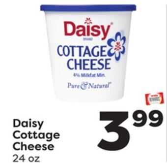 Weis Markets Daisy cottage cheese offer