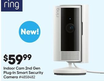 Lowe's Indoor cam 2nd gen plug-in smart security camera offer